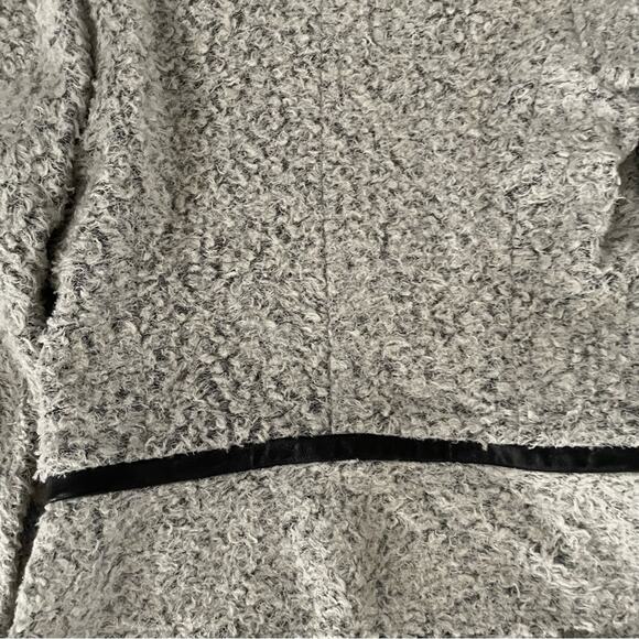 Iro Zyta Zipper Front Wool Leather Jacket Size Small - Picture 6 of 15